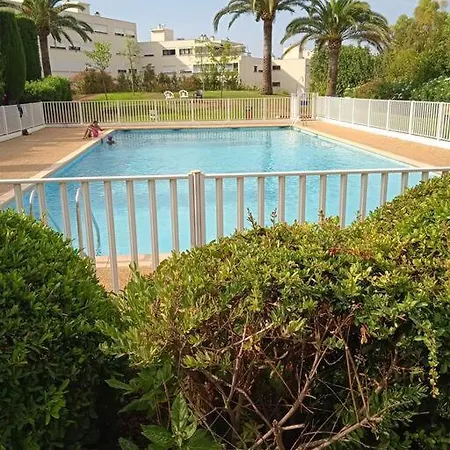 Apartmán Quiet Air-condit-swim. Pool Tennis Antibes