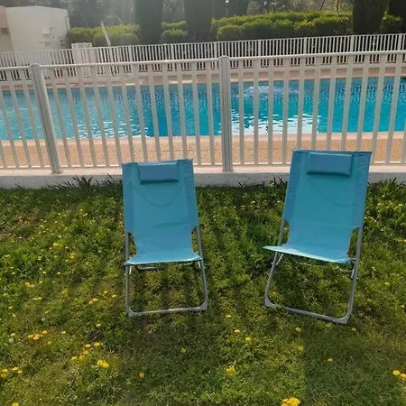 公寓 Quiet Air-condit-swim. Pool Tennis 昂蒂布